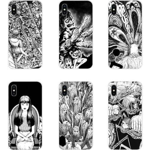 For Xiaomi Redmi 4A S2 Note 3 3S 4 4X 5 Plus 6 7 6A Pro Pocophone F1 Phone Case Protector Japanese horror comic Tomie Junji Itou
