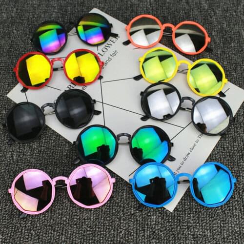 Baby accessories baby glasses popular toddler boys and girls universal sunglasses outdoor children cool color reflective glasses