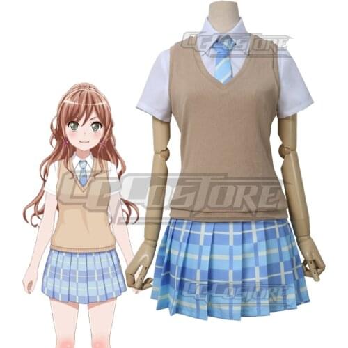Cosplay Costume Anime Bang Dream! Imai Lisa Dresses Christmas Halloween Free shipping CG503