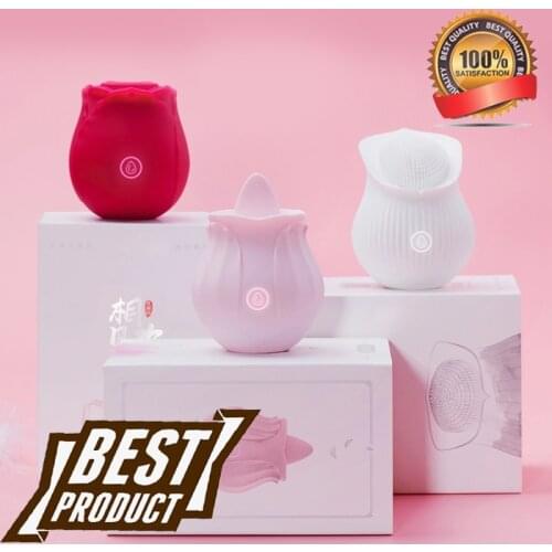 New AliExpress Hot Sale Waterproof Silicone Clit Sucking Vibrator Sex Toy Women Nipple Stimulator Clit Sucker Rose Vibrator