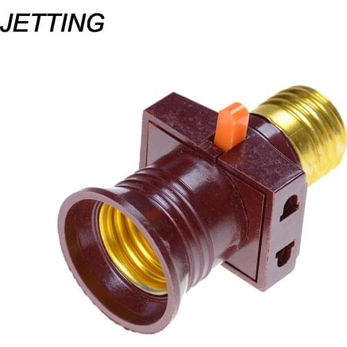 Fireproof Material vintage e27 socket AC 110V/220V LED E27 Lamp Bases lampholders High temperature pendant bulb holder