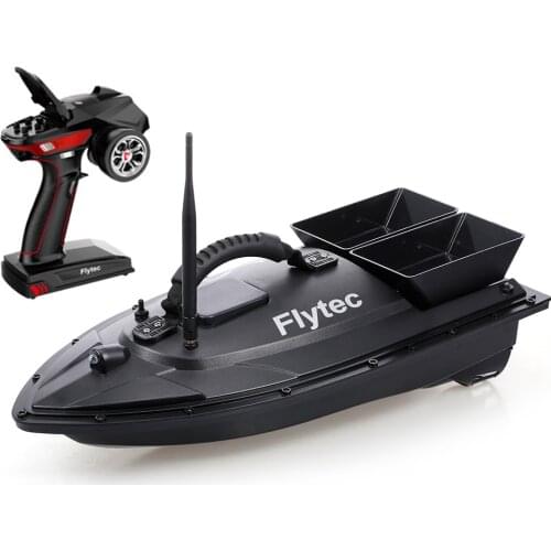 Flytec V500 RC Fishing Bait Boat 5.4 Km/H High-Speed RC Boat Fish Finder 1.5kg Loading 500M Remote Control Double Motor