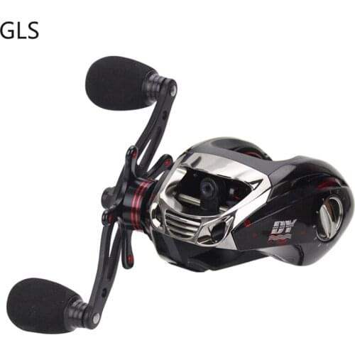 10kg Max Drag Lightweight Baitcasting Reel 18+1BB High Quality Fishing Coil 6.3:1 Gear Ratio Professional Fishing Wheel