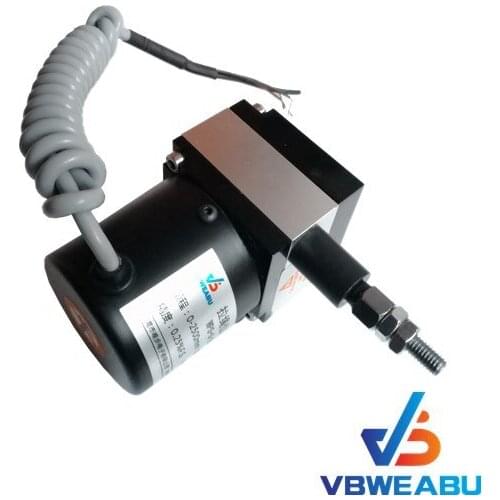 Ultra small pull wire displacement sensor 0-1000mm pull rope ruler 0-1 meters 0-10V voltage signal output
