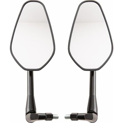 For Kawasaki NINJA Z750 Z800 Z900 Z1000 650R ER6N ER6F ER5 Z650 Z800 Rearview Mirror 10mm Motorcycle Side Mirror