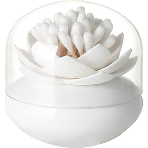 1pcs Cotton Swab Storage Box Toothpick Box Cotton Swab Case Holder Toothpick Container Cosmetic Makeup Organizer Box