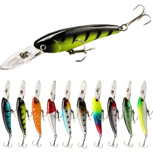 1Pcs Minnow Fishing Lure Hard Isca Artificial Bait Crankbait 3D Eyes Wobblers 9cm 8.3 Floating Plastic Baits Fishing Pesca