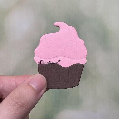 Cupcakes DIY Craft Metal Cutting Die Scrapbook Embossed Paper Card Album Craft Template Stencil Dies