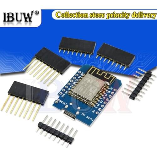 D1 Mini ESP8266 ESP-12F ESP12 Module WiFi Development Board Micro USB 3.3V Based On ESP-8266EX 11 Digital Pin For Arduino