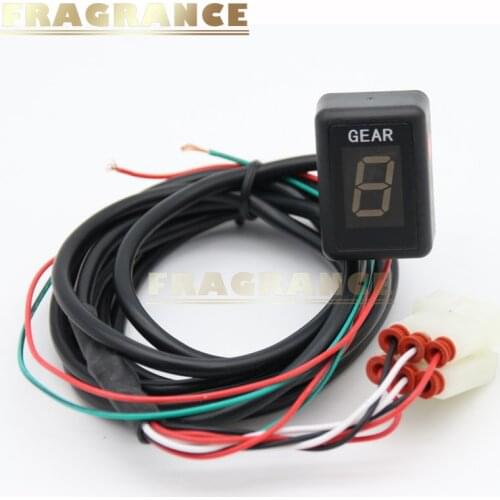 For Triumph Street Scrambler ALL YEARS Thruxton 865 2004-2013 Motorcycle 1-6 Level Gear Indicator Digital Gear Meter