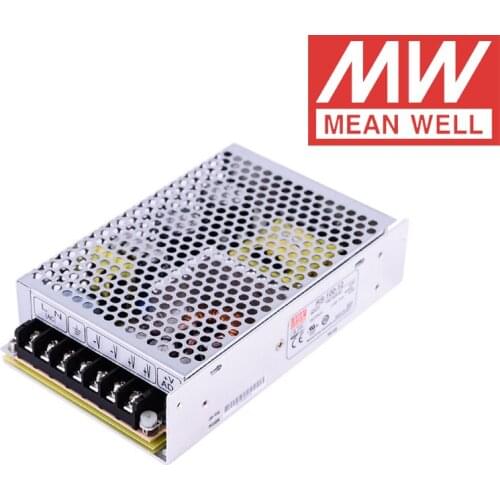 RS-100-12 Mean Well 102W/8.5A/12V DC Single Output Switching Power Supply meanwell online store
