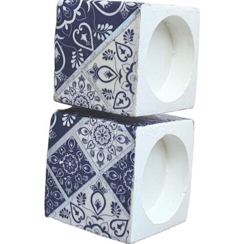 Merland Cube candle Holder Set Tile Model candle and candlestick свеча и подсвечник vela y candelero