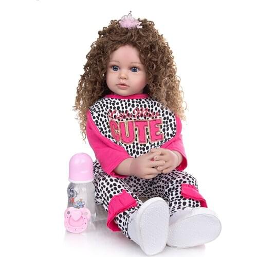 24 Inch KEIUMI Reborn Baby Dolls huge Fashion Dressed Newborn bebe Boneca Toys Doll DIY Playmate Kids Birthday Gift