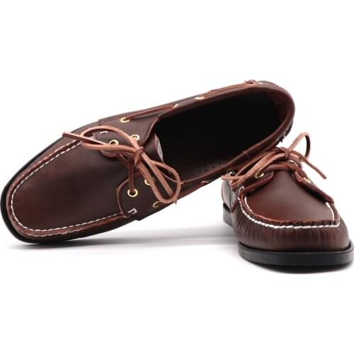 WOTTE Spring Solid Mens Boat Footwear Fashion Leather Loafers Slip On&Lace Up Casual Shoes Man Comfortable Lazy Shoes