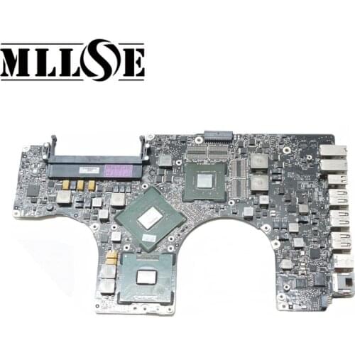 MLLSE 2.8Ghz Laptop Logic board A1297 1297 For Apple Macbook pro 17" 2009 Year Motherboard 820-2610-A 820 2610 A 661-5203 MC226