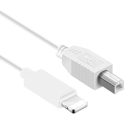 MIDI Cable USB Type B Converter For iPhone iPad Cable For Piano Keyboard Audio Interface Casio Yamaha Compatible With iOS 10.3.2