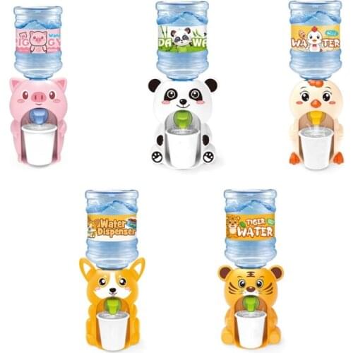 Mini Water Dispenser Toy Drink Fountain Miniature Life Play Scene House Accessories Novelty Gifts for Girls Boys Kids wholesales