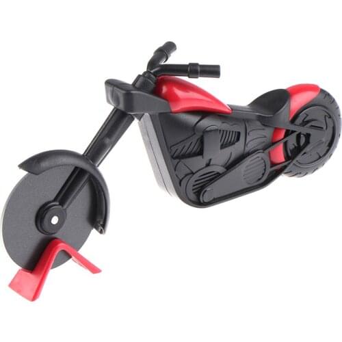 Stainless Steel Motorcycle Cutter Pizza Knife Cake Tools Pizza Wheels Scissors Ideal for Pizza, Pies, Waffles Kitchen Accessory