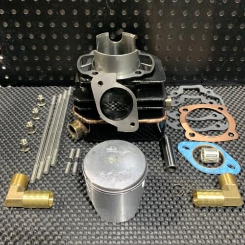 Cylinder Kit 54.5mm For DIO50 AF18 125cc Liquid Cooling BWSP Set Big Bore Modified Water Cooling Engine Dio
