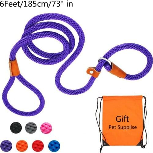 Dog Lead Leash Nylon Dog Leash Adjustable Dog Harness Durable Rope Belt Lightweight Dog Supplies Walking Training Pet Products