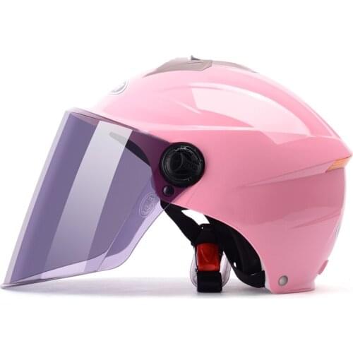 Summer women men YEMA Motorcycle scooter helmet , half face electric bicycle helmets safety biker helmet one size 55-58cm