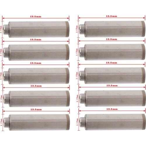 10pcs Spindle/Axis for Dental High Speed Handpiece Air Turbine 13.5*3.175mm Rotor Cartridge