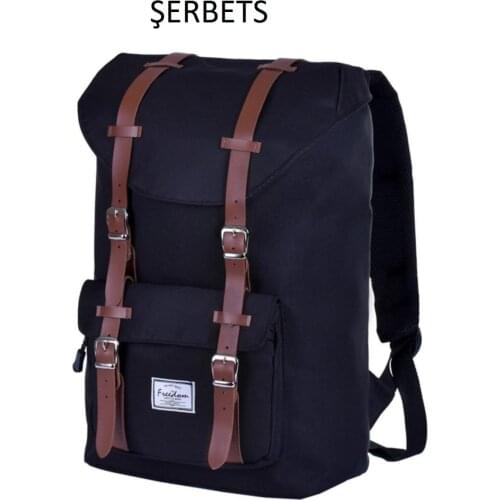 ŞERBETS women men waterproof backpack unisex multi-purpose 2020 autumn winter