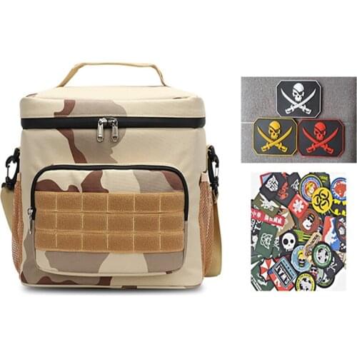 15L Waterproof Cooler food Bags Outdoor camping picnic bag Portable Thermal Insulated Cooler lunch box Dinner container Handbag