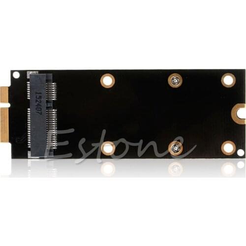 7+17 Pin mSATA SSD To SATA Adapter Card for 2012 MacBook Pro A1398 A1425 MC976