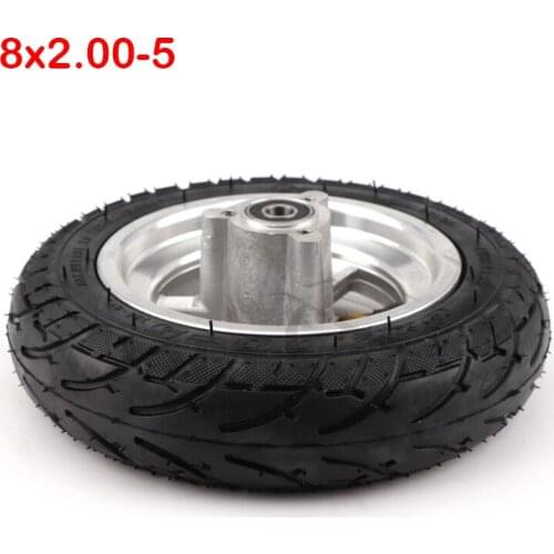 8x2.00-5 Tubeless Tire Wheel 2.10-5 for Kugoo C3 S3 S2 MINI Electric Scooter Modified Parts