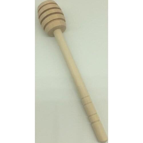 Free shipping 8cm long Mini Wooden Honey Stick Honey Dippers Party Supply Spoon Stick Honey Jar Stick