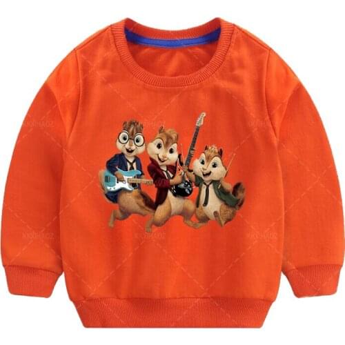 Kids Baby Boys Girls Hoodie Clothes Clothing Hoodies Toddler Infant Boy Girl Sweatshirts Hoodied Alvin and the Chipmunks T Shirt