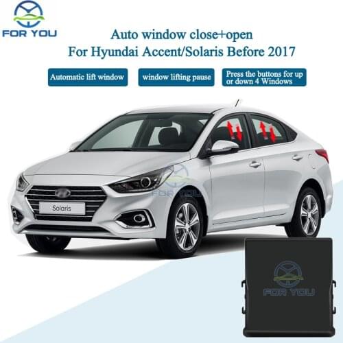 FORYOU Car Automatic Intelligent Close Open Kit Module For Hyundai Accent/Solaris Before 2017 Left Hand Drive