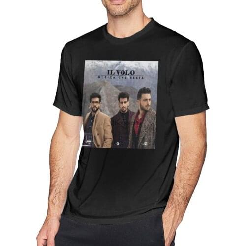 Cfgerends IL Volo Men Fashion Shirt Summer Cotton T-Shirt