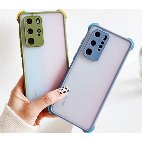 Shockproof Silicone Phone Case na For OPPO Realme 8 X7 7 7i 6 6S 6i 5i 5 5S Pro Narzo 30 20 10 A Simple Matte Transparent Cover