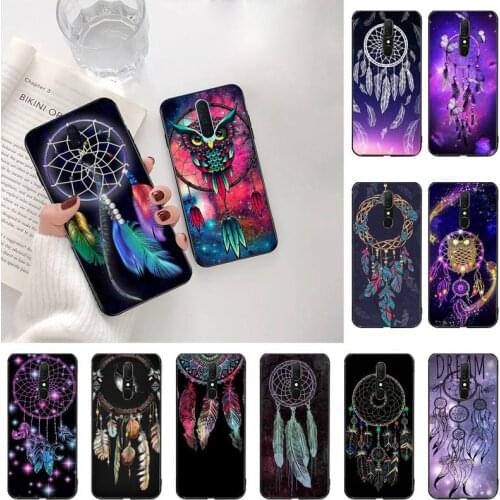 Retro Dreamcatcher Mandala Wind chimes Phone Case For Oppo A5 A9 2020 Reno2 z Renoace 3pro A73S A71 F11