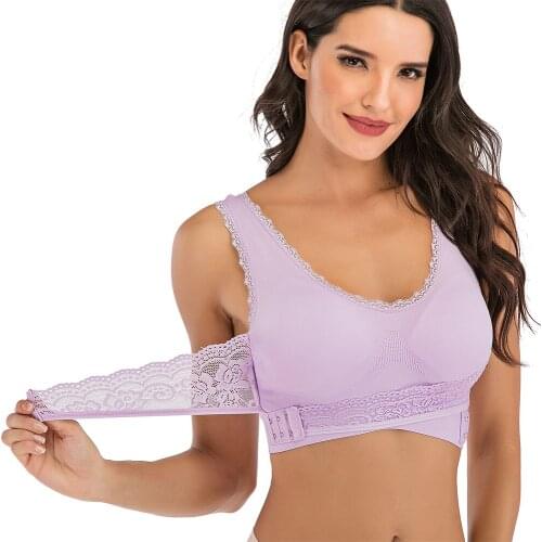 SAYFUT Bra Seamless Women Bras Wire Free Sexy Lingerie Push Up Bra Breathable Underwear Women Brassiere with Removable Padded