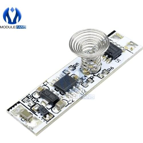 Touch Switch Capacitive Sensor Module LED Dimming Control Lamps Active Components Three Mode Hard Light Controller 9V-24V 30W 3A