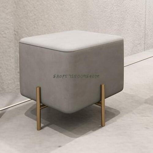 Clothing Store Shoe Changing Stool Sofa Stool Rectangular Fitting Room Long Shoe Shoe Stool Womens Clothing Store Childrens Cl