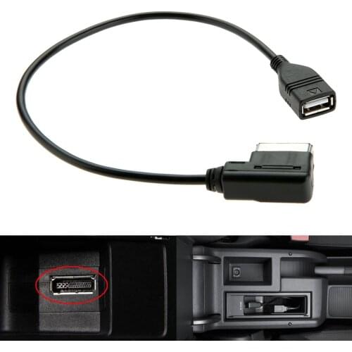 2020 New Media-In AMI MMI MDI AUX To Car Music Interface USB Adapter Cable For Audi A3 A4 A5 A6 A8 Q5 VW 4F0051510G Car-Styling