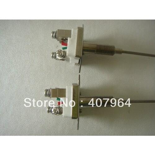 2*200mm Industrial K type thermocouple Element , SS sheath