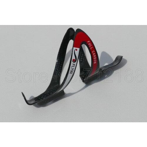 2017' FLYXII Carbon Cycling Road Mountain Bike Bottle Holder Full Carbon Water Bottle Cage For All Bikes CG-1P (2 pcs)