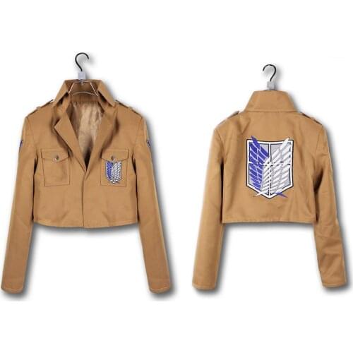 2021 New Shingeki no Kyojin Scouting Cosplay Jacket Coat Eren jage