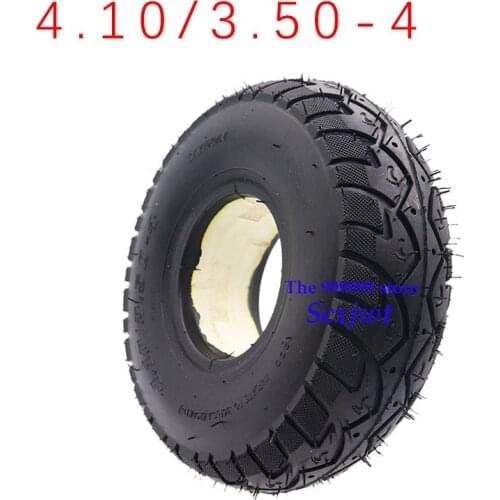 4.10/3.50-4 solid tire electric scooter 4.10-4 3.50-4 explosion-proof tyre for electric bicycle,3 wheeled scooter,Warehouse cart