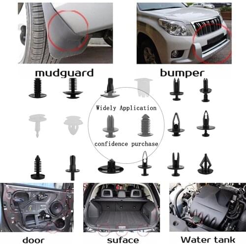 415 pcs Car Door Panel Lining Bumper Door Buckle Retainer Clips for ford Nissan Honda Hyundai Car Accessories
