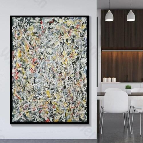 Abstract Colorful Pattern Canvas Painting Modern Art Oil Painting Home Decoration Art Poster Decoration for Living Room Bedroom