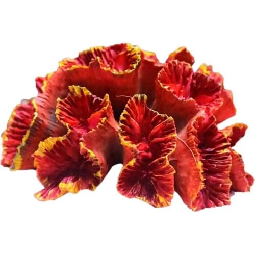 Aquarium Coral Decoration Fish Tank Hiding Mountain Cave Betta Fish Hideaway Rock Coral Reef Ornament Natural Environments
