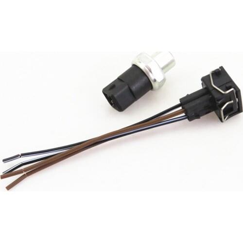 FHAWKEYEQ 1 Set Air Conditioning Pressure Sensor + Plug Connection Cable For VW Passat B5 02-05 A4 A6 A8 8D0 959 482B 8D0959482B