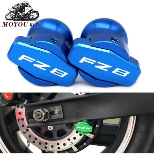 For Yamaha FZ8 FZ 8 2011 2012 2013 2014 2015 Motorcycle CNC Aluminum Swingarm Spools Sliders Motorcycle Stand M6