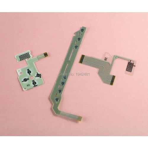 50PCS For PSP1000 Direction Cross Button Left Key Volume Right Keypad Flex Cable for PSP 1000